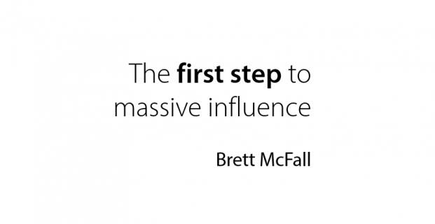 LIVE ON STAGE – The 1st Step To Massive Influence